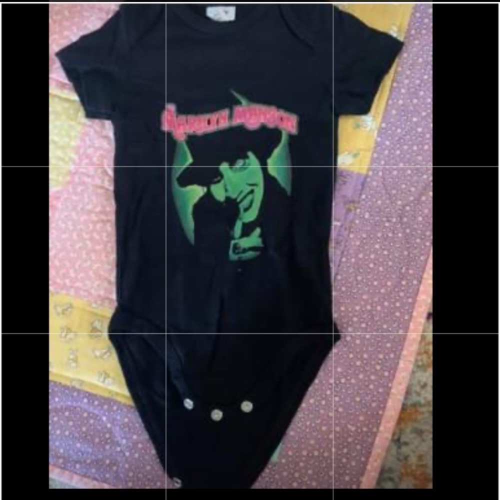 Marilyn Manson onesie